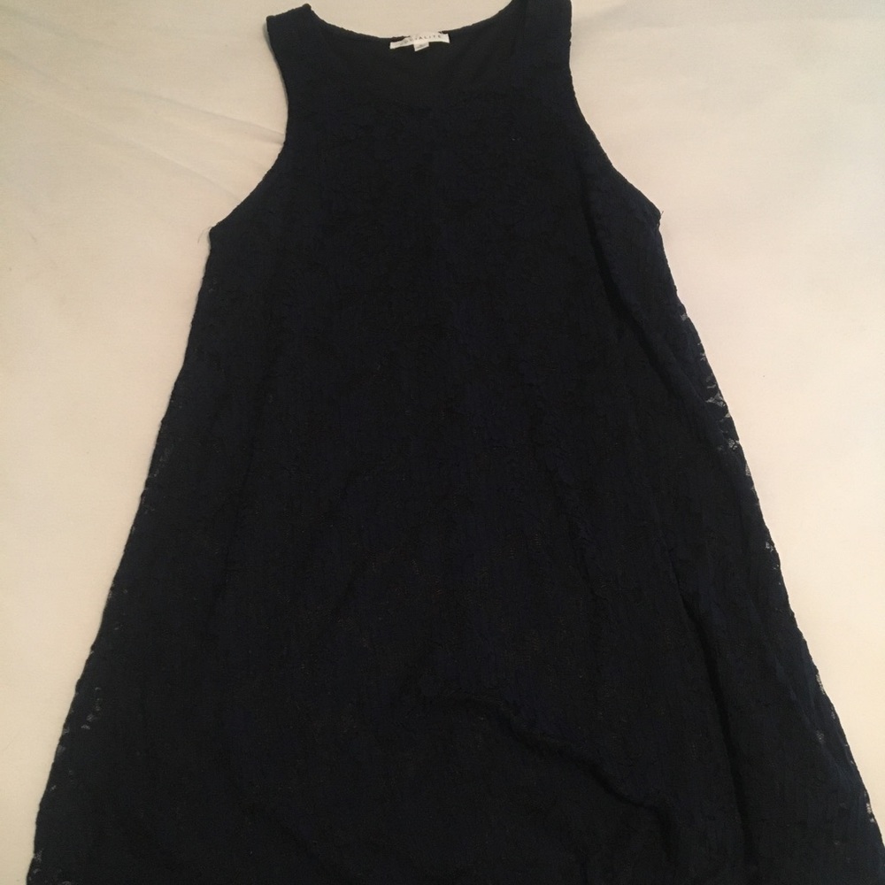 Navy blue/Black Lace Dress
